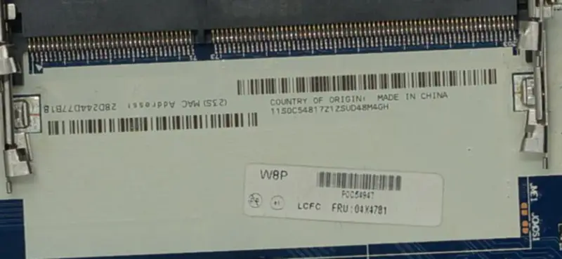 Lenovo 04X4781 Thinkpad E540 NM-A161 AILE2 -emolevy (Lenovo 04X4781)
