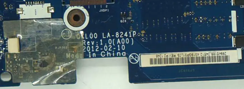 Dell 3560 V3560 0RDH49 RDH49 QCL00 LA-8241P -emolevy Dell 3560 V3560 0RDH49 RDH49 QCL00 LA-8241P emolevy