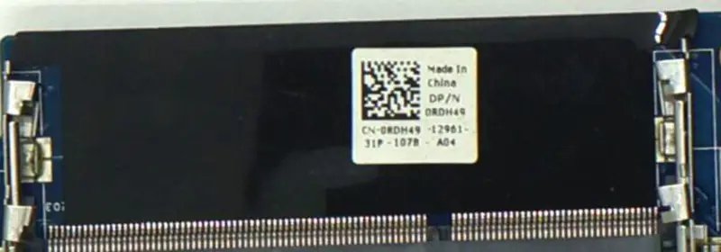 Dell 3560 V3560 0RDH49 RDH49 QCL00 LA-8241P -emolevy Dell 3560 V3560 0RDH49 RDH49 QCL00 LA-8241P emolevy