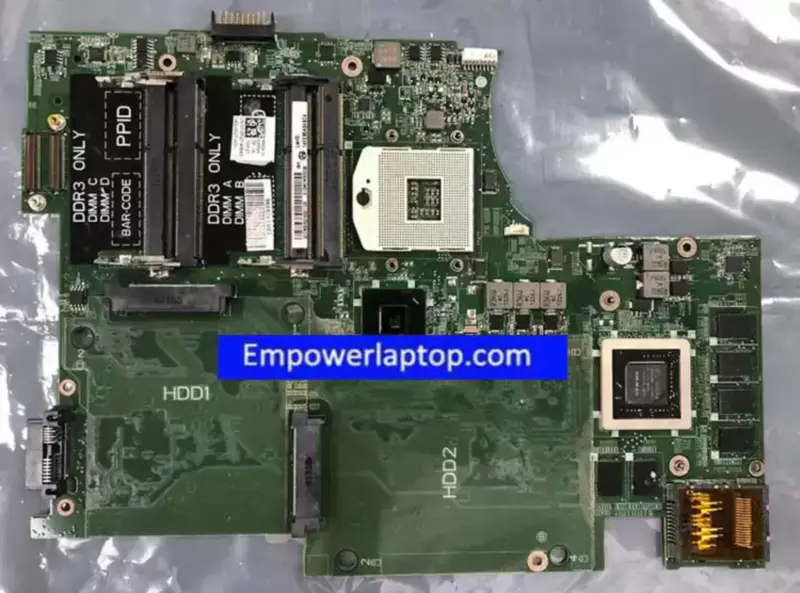 0TXP27 TXP20 CN-0TXP27 3D Dell XPS 17 L702X kannettavan tietokoneen emolevy DDR3 grafiikkatestin kanssa hyvä