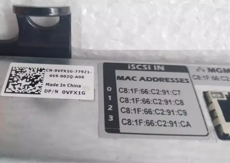 DELL MD3200i 0VFX1G -ohjain
