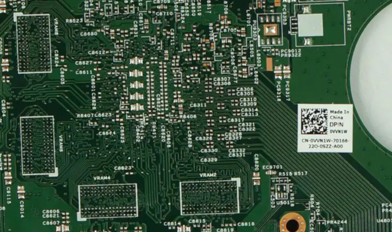 Dell-emolevy 15R N5110 0VVN1W 0VVN1W