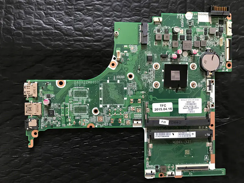 HP 809337-001 809337-501 809337-601 DA0X22MB6D0-emolevy DA0X22MB6D0