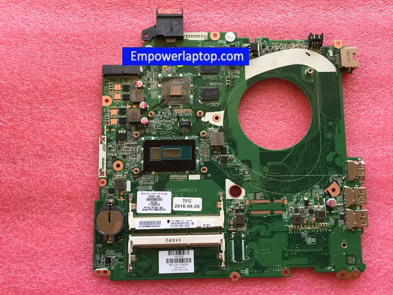 HP 856275-001 856275-501 856275-601 A9-9410 CPU DAG54AMB6D0 -emolevy HP 856275-001 856275-501 856275-601 A9-9410 CPU DAG54AMB6D0 emolevy