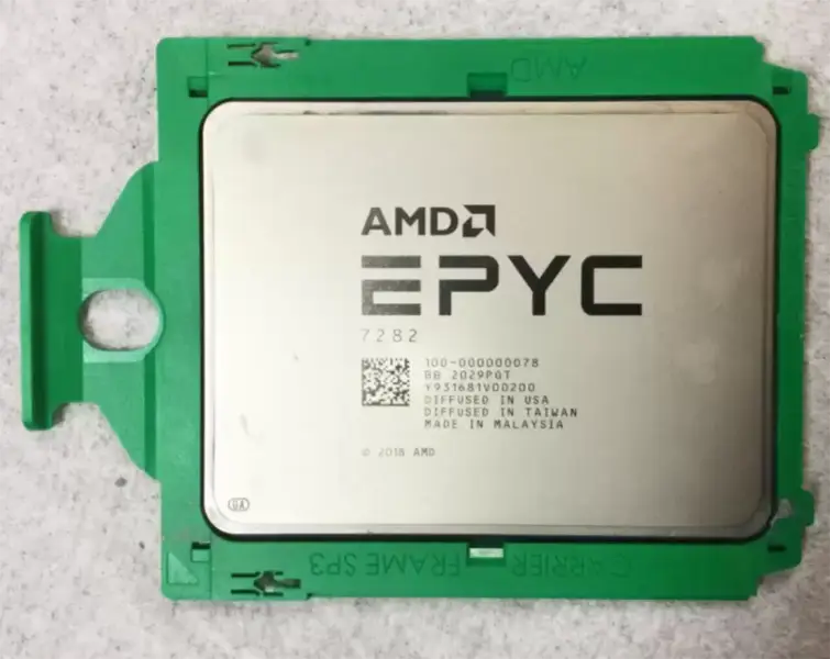 Epyc 7282 100-000000078 2.8ghz Socket Sp3 Lga 4094 16-ytiminen roomalainen prosessori.