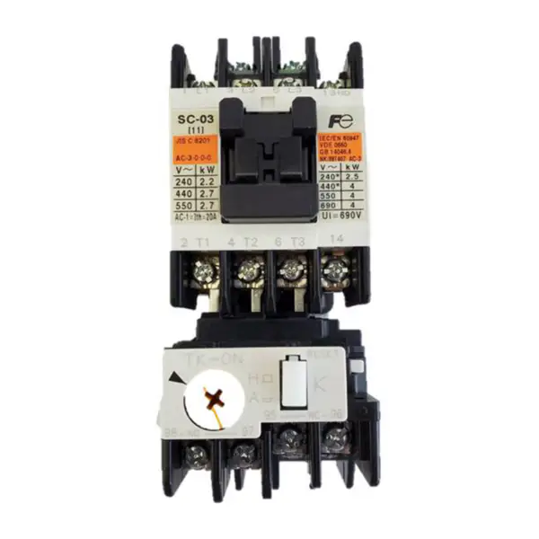 FUJI sähkömagneettinen käynnistin SW-03 220V 0.15~0.24 A 0.15~0.24 A