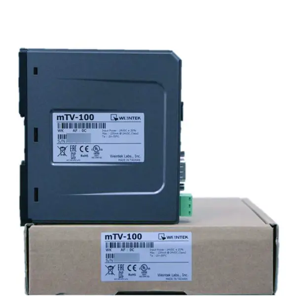 Weintek HMI mTV-100 koneen TV-käyttöliittymä