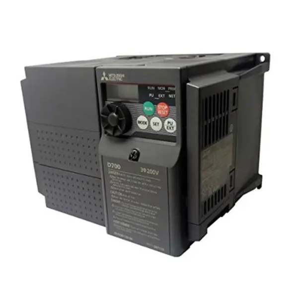 valmistettu Japanissa Mitsubishi FR-D720-165-NA FR-D700-sarjan taajuusmuuttaja (VFD)