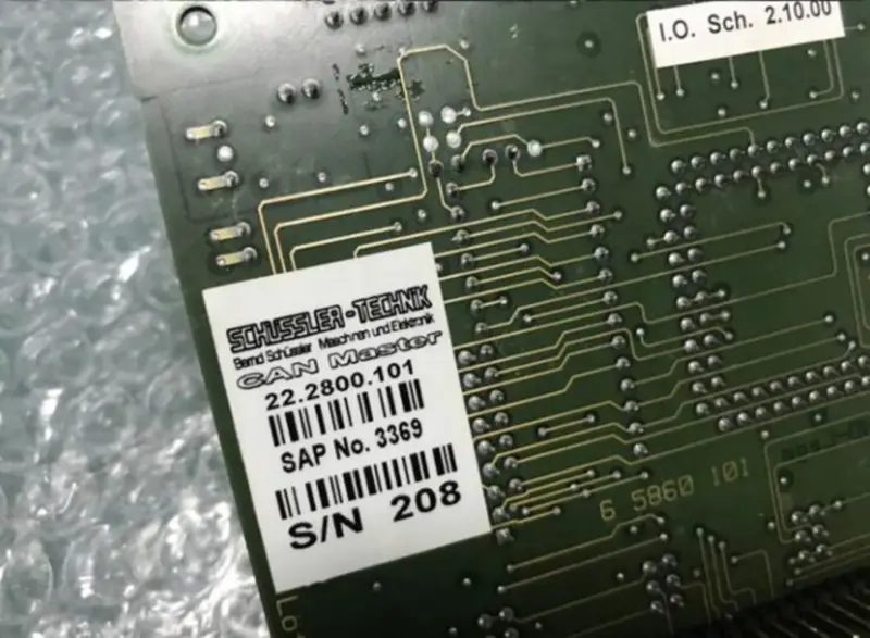 SCHUSSLER TECHNIK 5860 101 22.2800.101CNA MASTER -teollisuusemolevy 5860 101 22.2800.101CNA MASTER