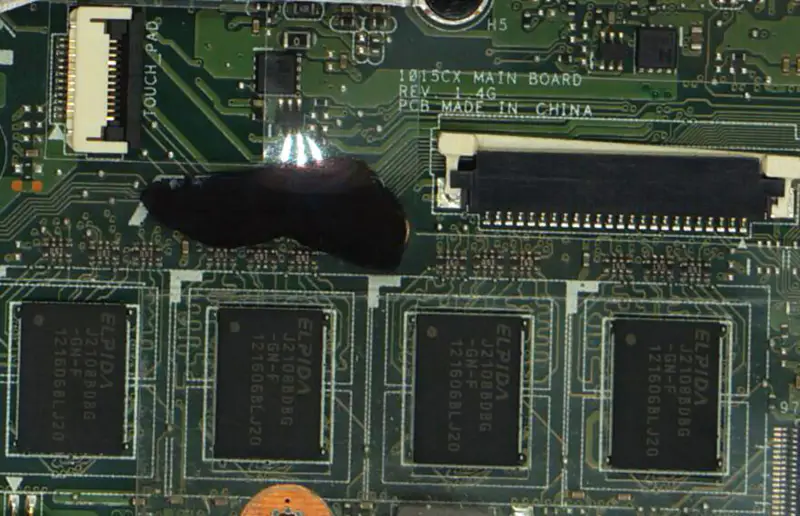 Asus 1015CX -emolevy
