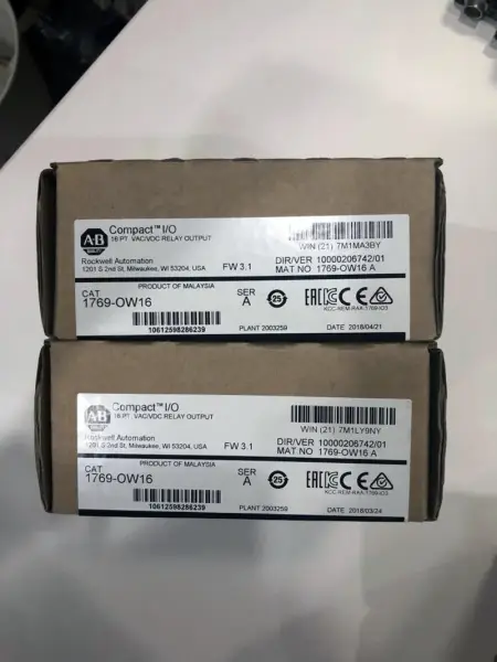 Allen-Bradley 1769-OW16 Relelähtömoduuli