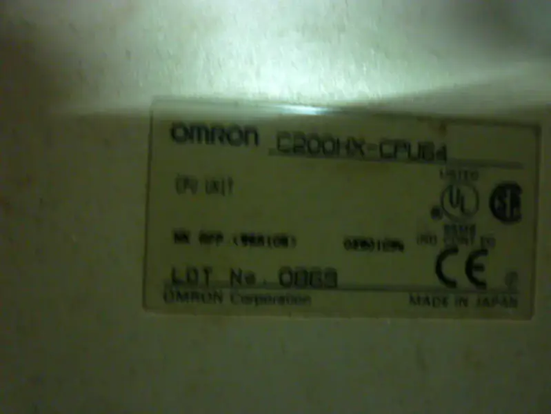 OMRON PLC C200HX-CPU64 C200HX-CPU64-E C200HX-CPU64-E