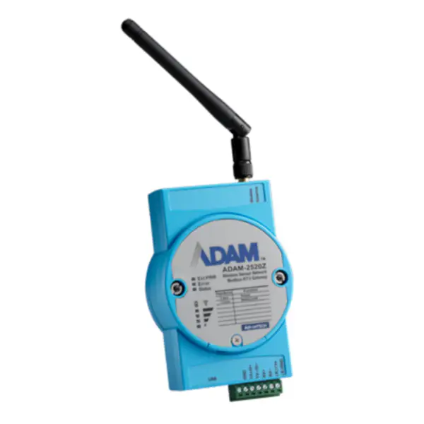 Advantech ADAM-2520Z-AE Langaton Modbus RTU -yhdyskäytävä