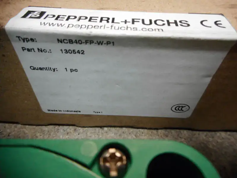 PEPPERL ja FUCHS NCB40-FP-W-P-1