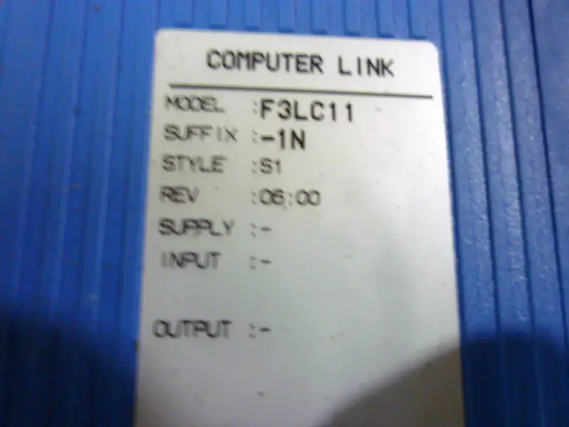 Yokogawa PLC F3LC11-1N