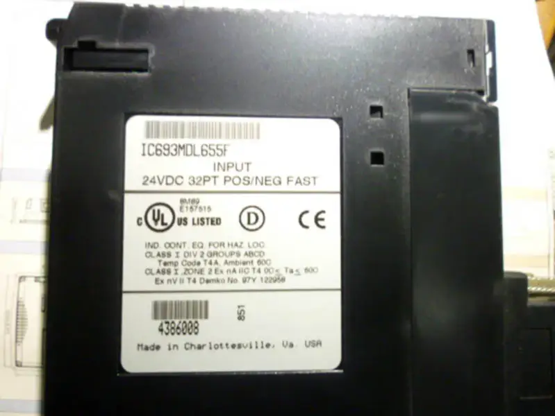 GE Fanuc PLC 90-30 -sarja IC693MDL655F
