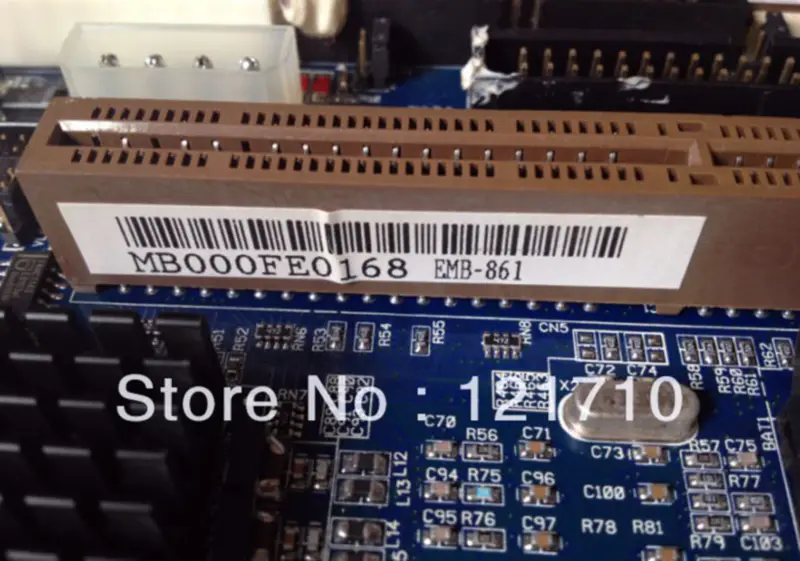pieni emolevy EMB-861 EMB-861B VIA C3 667A MHZ CPU:lla teollisuusemolevy EMB-861B