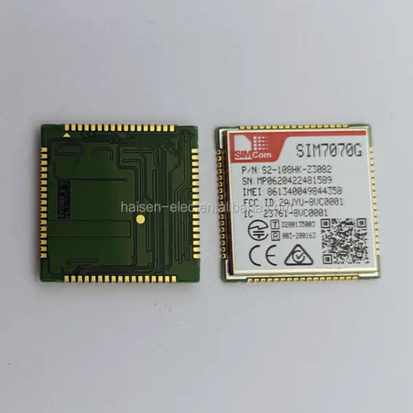 SIMCOM LPWA GPRS-moduuli SIM7070 SIM7070G M2M-sovelluksetTukee langattomia viestintätiloja.