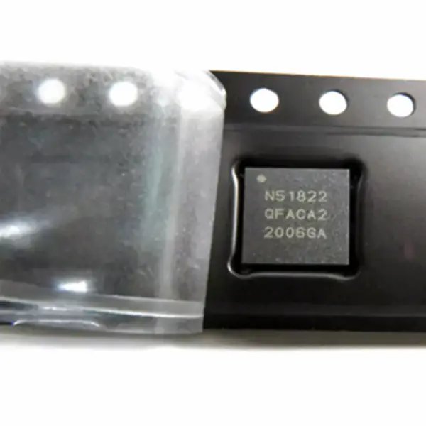 Langaton BLE Multiprotocol RF SoC QFN48 NRF51822 BLE4.0 langaton lähetin-vastaanotin siru N51822 nRF51822-QFAC