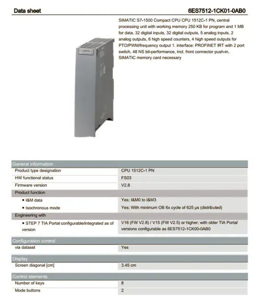 Siemens PLC -tappi 6ES7 231-0HC22-0AX0 6ES72310HC220AX0 6ES72310HC220AX0