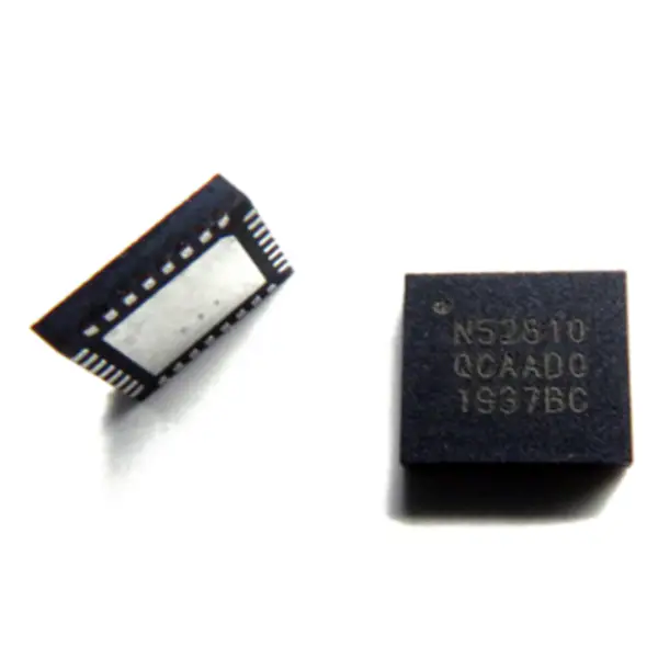 pienitehoinen RF BLE5.0 siru NRF52810-QCAA-T NRF52810-QCAA-R NRF52810-QCAA-R7 IC RF TXRX+MCU BT 32WFQFN 32WFQFN