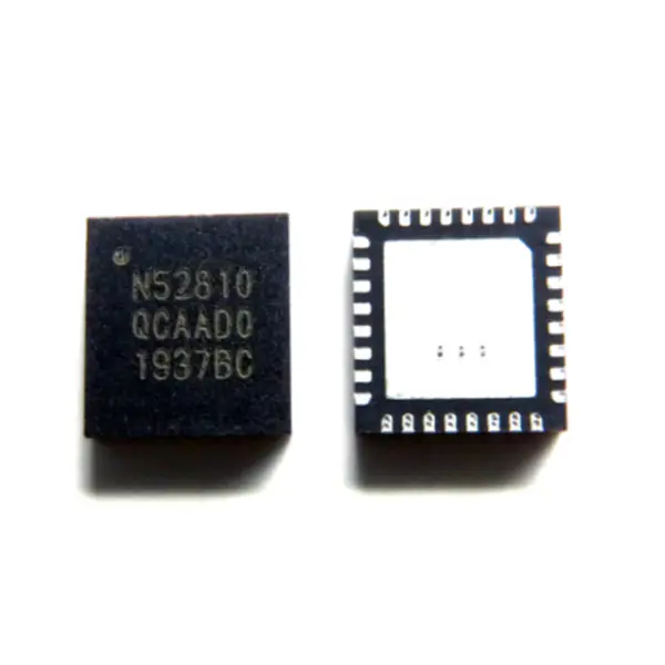pienitehoinen RF BLE5.0 siru NRF52810-QCAA-T NRF52810-QCAA-R NRF52810-QCAA-R7 IC RF TXRX+MCU BT 32WFQFN 32WFQFN