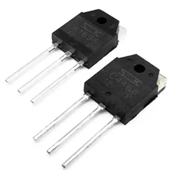 Audio Power Pipes Elektroninen komponentti IC Chip A1695 C4468 2SA1695 2SC4468 TRANS PNP 140V 10A TO3P