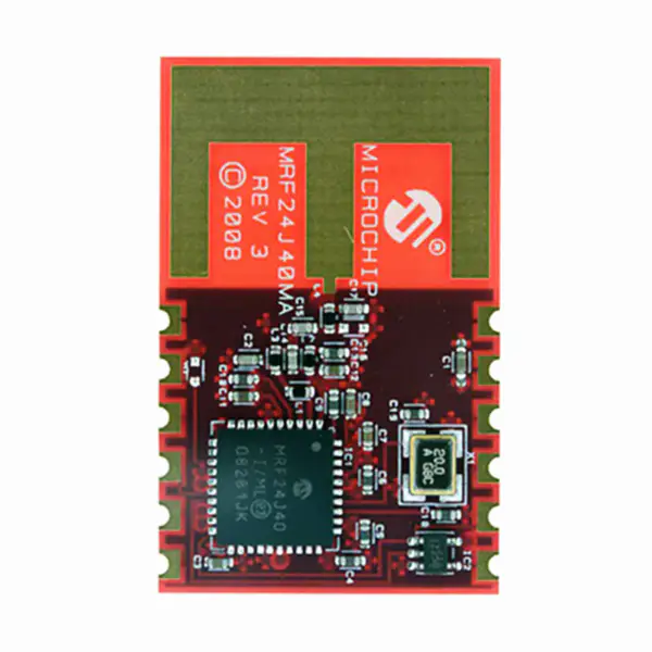 Radiotaajuuslähetin-vastaanotinmoduuli MRF24J40MA-I/RM MRF24J40MC-I/RM MRF24J40MD-I/RM RX 802.15.4 12-nastainen SMD-yksikkö
