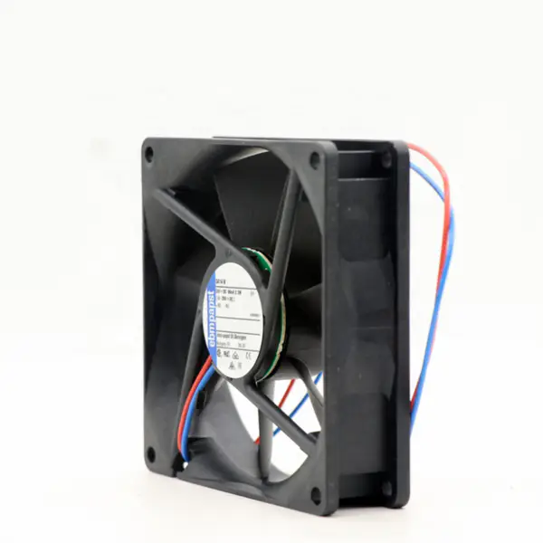 Ebm papst 3414N 92x92x25mm 24VDC 49.4CFM 2.3W 32dBA 2700RPM kuulalaakeroitu putkiaksiaalituuletin