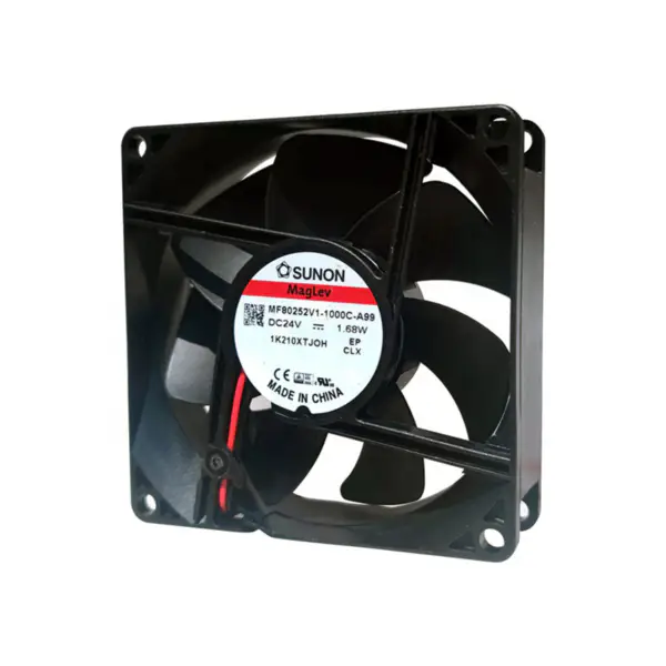 Alkuperäinen Sunon MF80252V1-1000C-A99 8025 80*80*25mm 24VDC 0.04A 1.68W 2johtiminen aksiaalinen jäähdytystuuletin