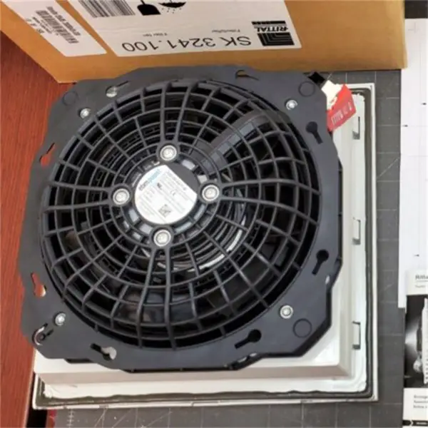 Ebmpapst SK.3241.100 255*255*107mm 230VAC 0.26/0.24A 50/60HZ 46W 230m3/h IP54 Suodatintuuletin