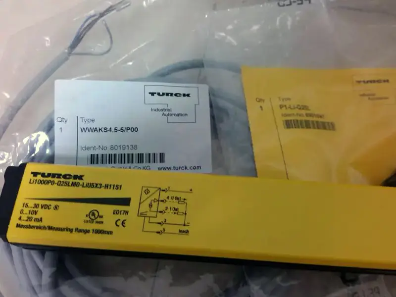 IFM Turck-lähestymiskytkin ifm-anturin lähestymiskytkin Bi50U-Q80-AN6X2-H1141 Bi50UQ80AN6X2H1141 Bi50UQ80AN6X2H1141
