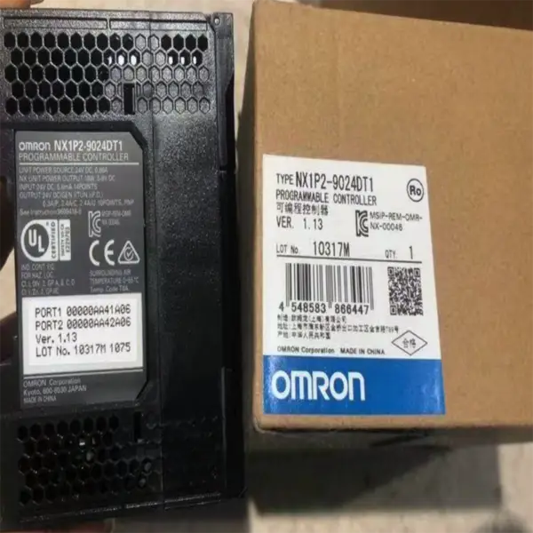 Omron-moduuli Omron Logiikkaohjain NX1P2-9024DT1 NX1P2-1040DT NX1P2-1040DT1 NX1P29024DT1NX1P21040DTNX1P21040DT1