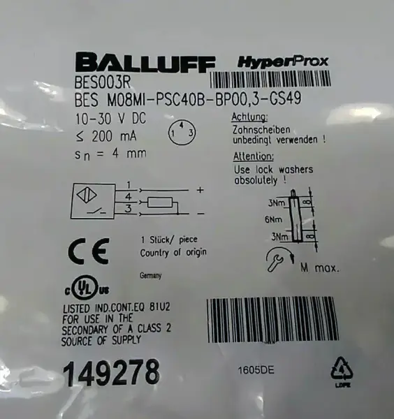 Balluff BES003R anturi