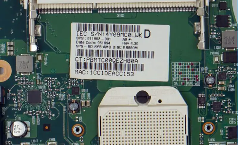 HP 611802-001 325 425 625 625 -emolevy