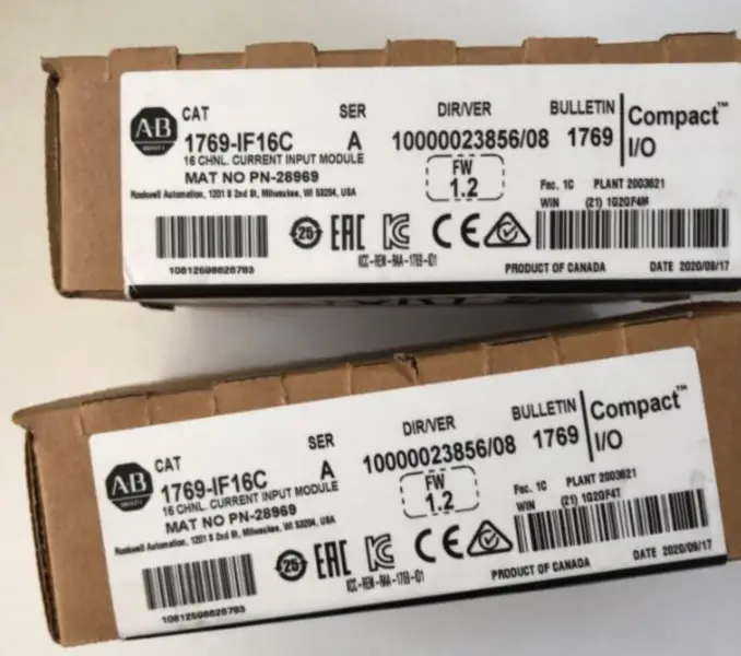 Allen Bradley 1769-IF16C PLC-kaapeli