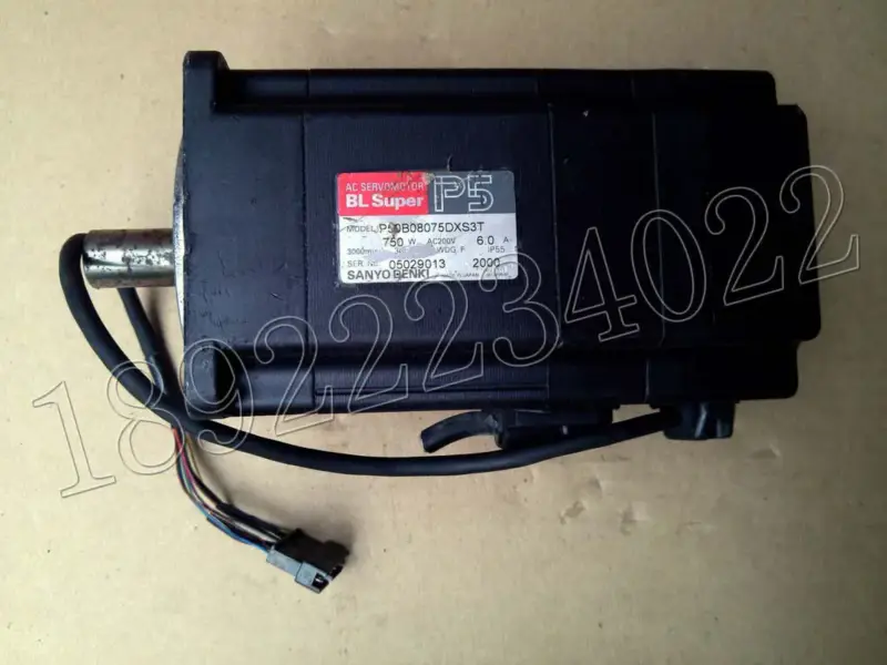 SANYO Denki Ac-servomoottori P50B08075DXS3T