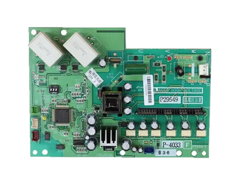 Hitachi keskusilmastointilaitteen ohjauskortti P29549 P-4033F Piirin PCB PV093-B0 PV093-0 17B41616A