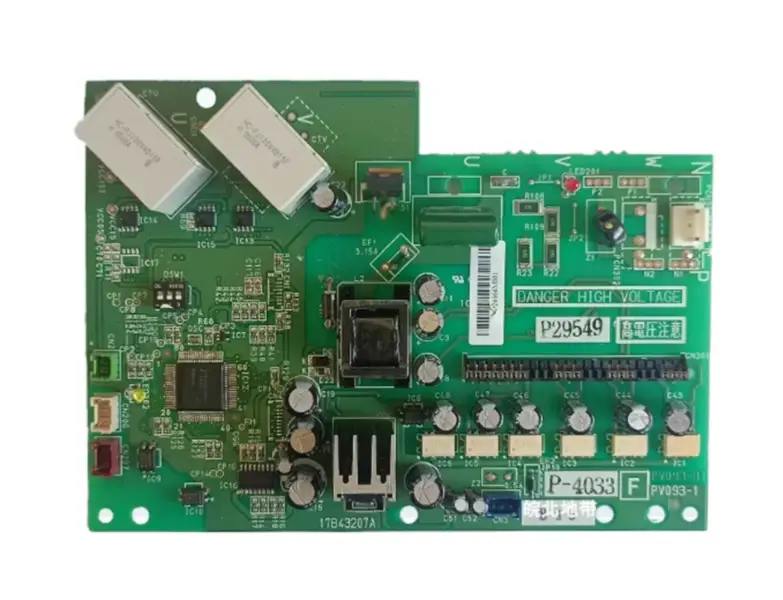 Hitachi keskusilmastointilaitteen ohjauskortti P29549 P-4033F Piirin PCB PV093-B1 PV093-1 17B43207A