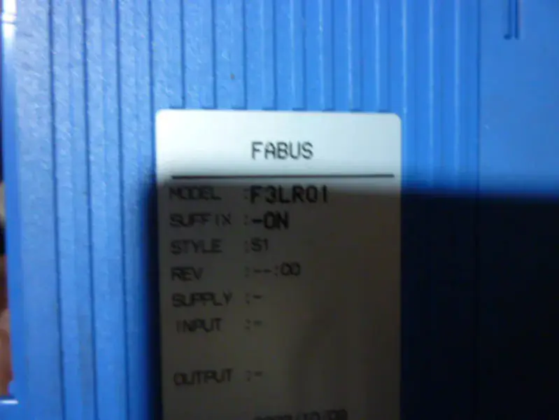 Yokogawa PLC F3LR01-0N F3LR01-0N