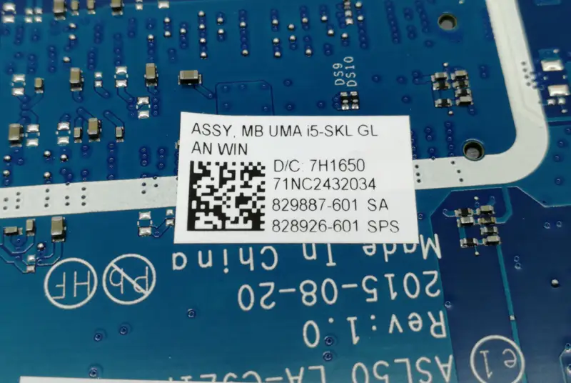 HP 858583-001 858583-501 858583-601 LA-D703P-emolevy HP 858583-001 858583-501 858583-601 LA-D703P-emolevy