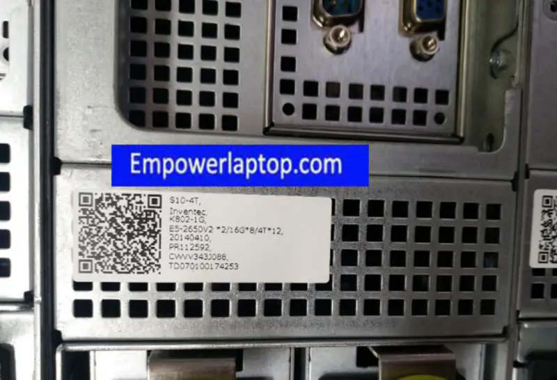 Inventec K802-1G palvelinemolevy 1395T2618102 E5-2650V2