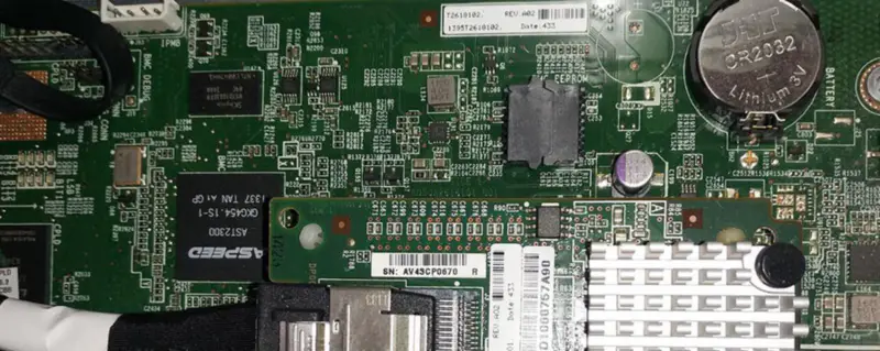 Inventec K802-1G palvelinemolevy 1395T2618102 E5-2650V2