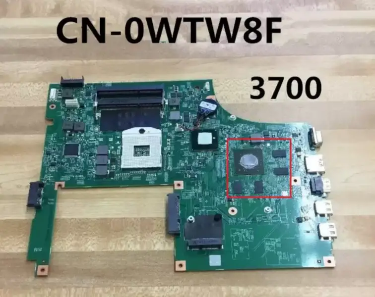 Dell-emolevy WTW8F 0WTW8F GT330M 48.4RU06.011 Vostro 3700 Vostro 3700