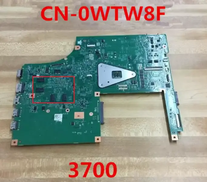 Dell-emolevy WTW8F 0WTW8F GT330M 48.4RU06.011 Vostro 3700 Vostro 3700