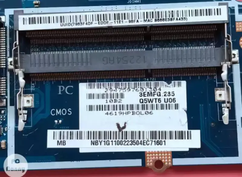 Acer Aspire E1 521 E300 Q5WT6 LA-8531P emolevy