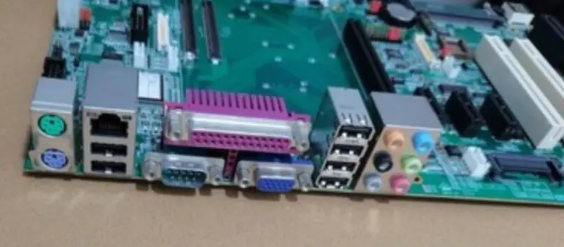 Advantech SOM-DB5700 REV.A2 Teollisuusemolevyn taustalevy (Industrial motherboard backplane)