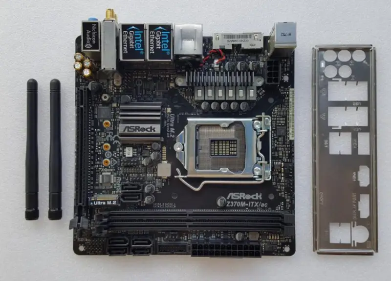 ASRock Z370M-ITX/ac emolevy LGA1151 DDR4