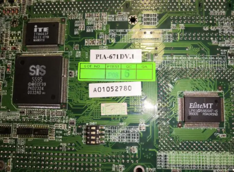 Arbor PIA-671DV.1 PIA-671 puolikokoinen teollisuusemolevy