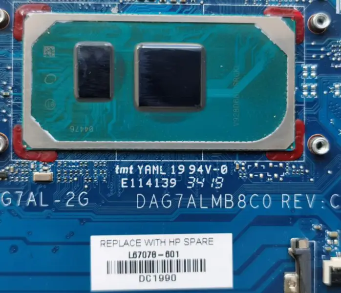 HP TPN-Q207 14-CE3028TX L67078-601 DAG7ALMB8C0 -emolevy HP TPN-Q207 14-CE3028TX L67078-601 DAG7ALMB8C0 -emolevy